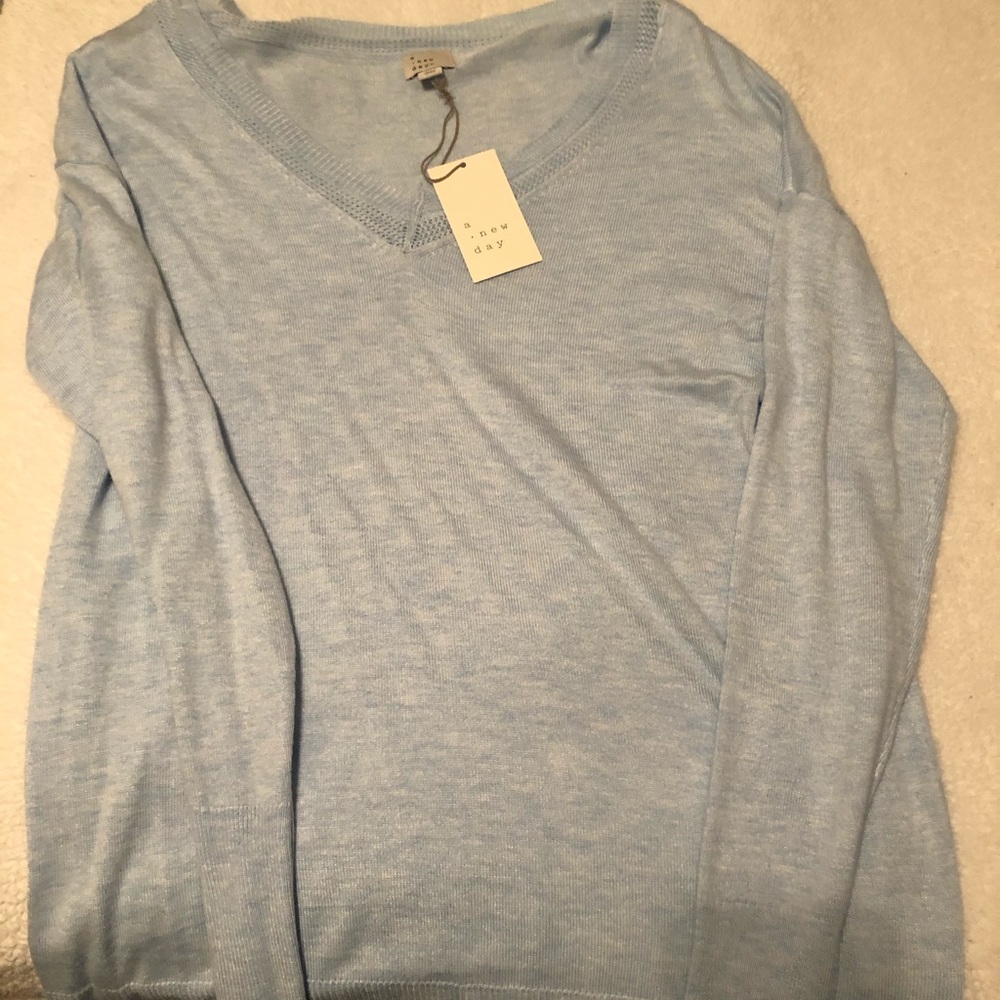 Blue sweater